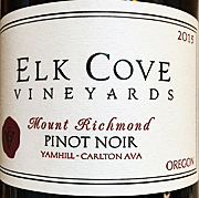 Elk Cove 2015 Mount Richmond Pinot Noir