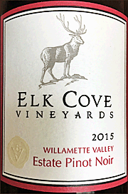 Elk Cove 2015 Willamette Valley Pinot Noir