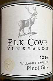 Elk Cove 2016 Pinot Gris
