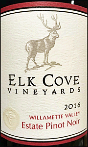 Elk Cove 2016 Pinot Noir