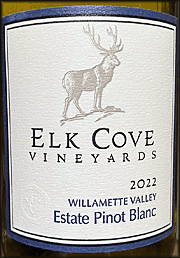 Elk Cove 2022 Pinot Blanc