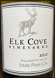 Elk Cove 2022 Pinot Gris