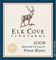 Elk Cove 2008 Pinot Blanc