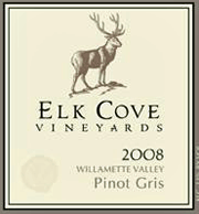 Elk Cove 2008 Pinot Gris