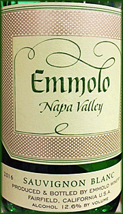 Emmolo 2016 Sauvignon Blanc