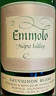 Emmolo 2017 Sauvignon Blanc