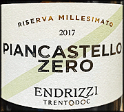 Endrizzi 2017 Piancastello Zero