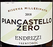 Endrizzi 2018 Piancastello Zero