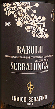 Enrico Serafino 2015 Serralunga