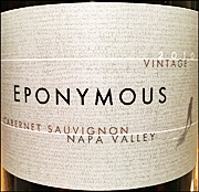 Eponymous 2010 Cabernet Sauvignon