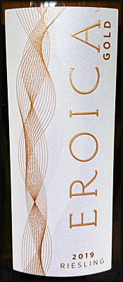 Eroica 2019 Gold Riesling