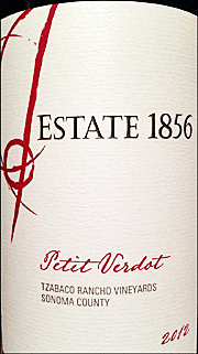 Estate 1856 2012 Petit Verdot