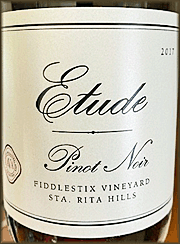 Etude 2017 Fiddlestix Vineyard Pinot Noir