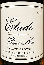 Etude 2017 Grace Benoist Ranch Pinot Noir