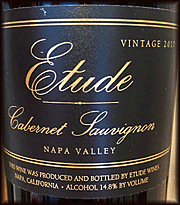 Etude 2017 Napa Valley Cabernet Sauvignon