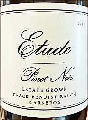 Etude 2018 Grace Benoist Ranch Pinot Noir