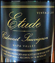 Etude 2018 Napa Valley Cabernet Sauvignon