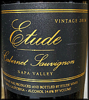 Etude 2019 Napa Valley Cabernet Sauvignon