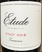 Etude 2020 Grace Benoist Ranch Pinot Noir