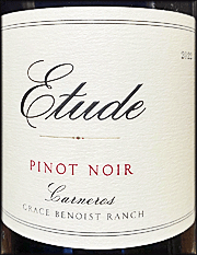 Etude 2022 Grace Benoist Ranch Pinot Noir