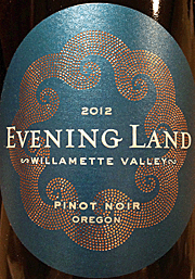 Evening Land 2012 Willamette Valley Pinot Noir