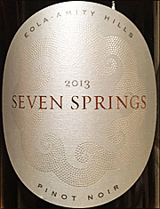 Evening Land 2013 Seven Springs Pinot Noir