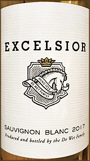 Excelsior 2017 Sauvignon Blanc