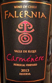 Falernia 2013 Reserva Carmenere