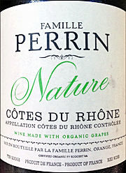 Famille Perrin 2012 Nature
