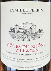 Famille Perrin 2019 Cotes du Rhone Villages