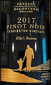 Fathers and Daughters 2017 Ella's Reserve Pinot Noir