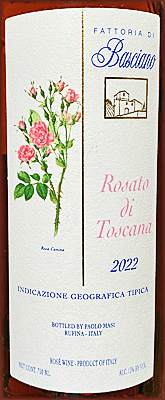 Fattoria di Basciano 2022 Rosato di Toscana