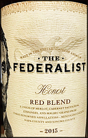 Federalist 2015 Honest Red Blend