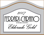 Ferrari Carano 2007 Eldorado Gold