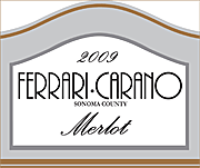 Ferrari Carano 2009 Merlot