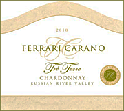 Ferrari Carano 2010 Tre Terre Chardonnay