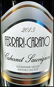 Ferrari Carano 2015 Alexander Valley Cabernet Sauvignon