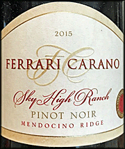 Ferrari Carano 2015 Sky High Ranch Pinot Noir
