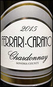 Ferrari Carano 2015 Sonoma County Chardonnay