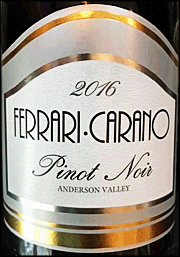 Ferrari Carano 2016 Anderson Valley Pinot Noir