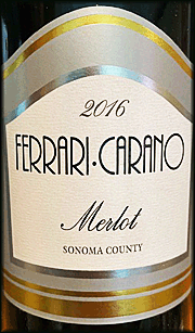 Ferrari Carano 2016 Merlot