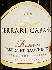 Ferrari Carano 2016 Reserve Cabernet Sauvignon