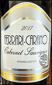 Ferrari Carano 2017 Sonoma County Cabernet Sauvignon