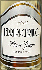 Ferrari Carano 2021 Pinot Grigio