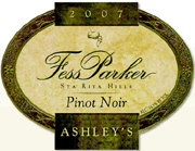 Fess Parker 2007 Ashleys Vineyard Pinot Noir