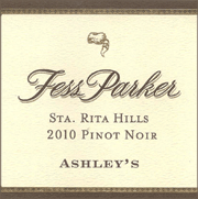 Fess Parker 2010 Ashleys Pinot Noir