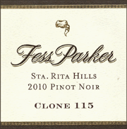 Fess Parker 2010 Clone 115 Pinot Noir
