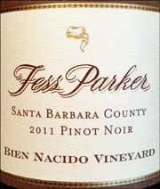 Fess Parker 2011 Bien Nacido Pinot Noir