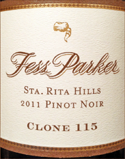 Fess Parker 2011 Clone 115 Pinot Noir