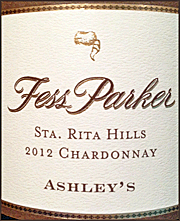 Fess Parker 2012 Ashley's Chardonnay